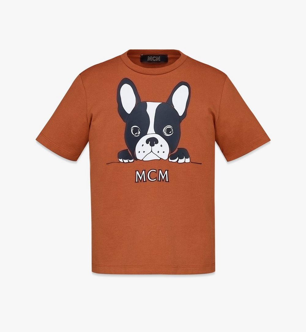 오가닉 코튼 M Pup 그래픽 프린트 티셔츠 1